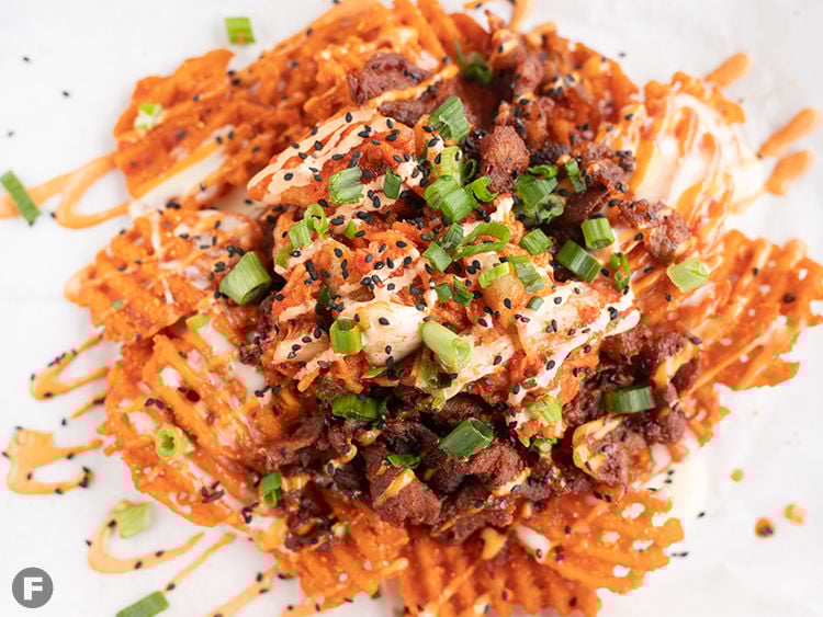 Gogi & Waffles from Seoul Taco